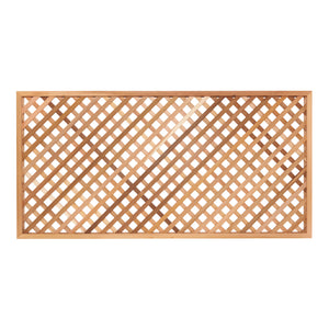 outdoor essentials 72 in. wood square lattice trellis Diamond Square Lattice Trellis Panel (40mm Gaps) 26mm x 7mm Battens – Cedar Trellis Co