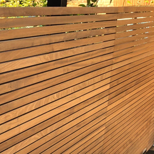 wooden trellis fence Slatted Batten Trellis and Fence Panel (5mm Gaps, Face Fixed) – Cedar Trellis Co