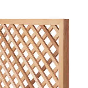 wood square lattice trellis Diamond Square Lattice Trellis Panel (40mm Gaps) 18mm x 12mm Battens